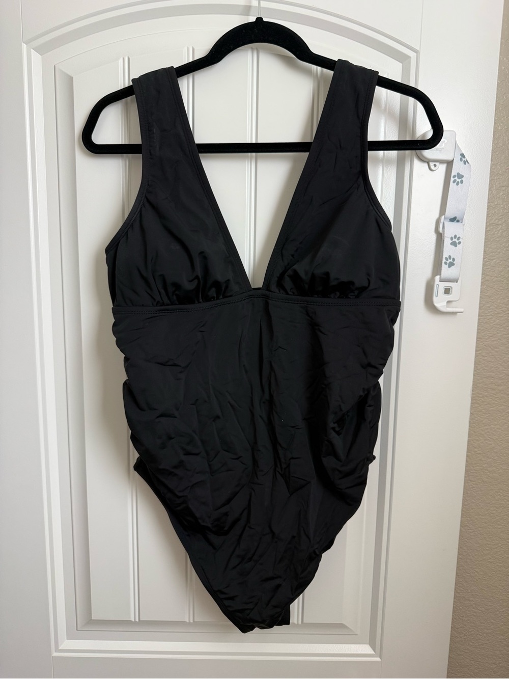 Isabel Maternity by Ingrid & Isabel Black One-Piece Maternity Swimsuit
